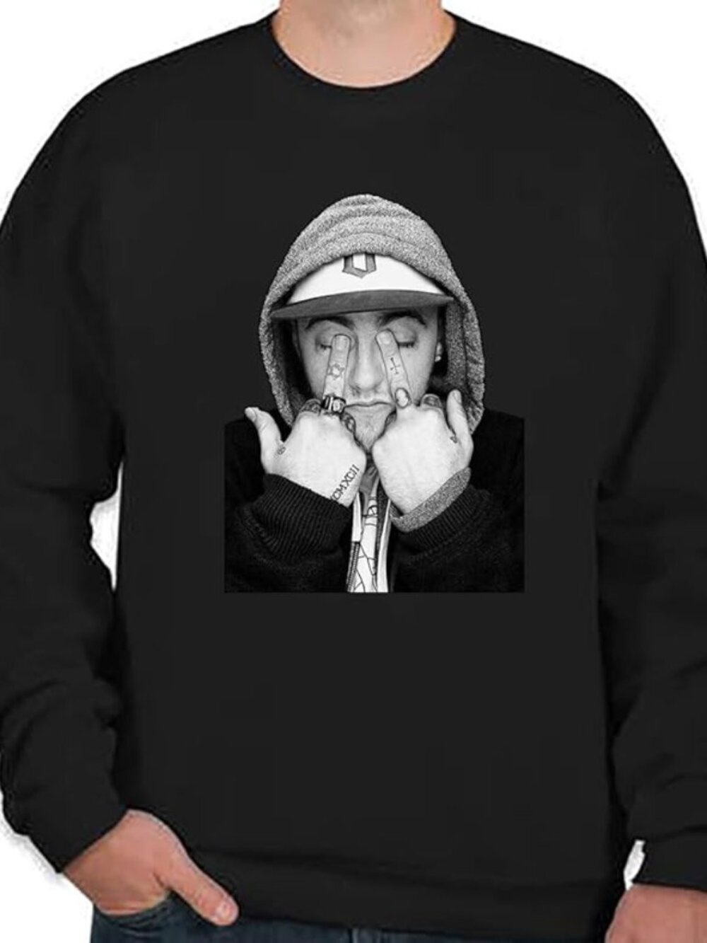 Mc Miller - Unisex Black Sweatshirt